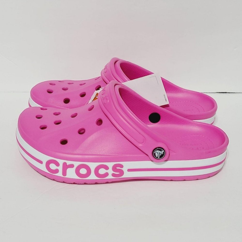 NEW Crocs Bayaband Clog 205089-6QQ Pink Unisex